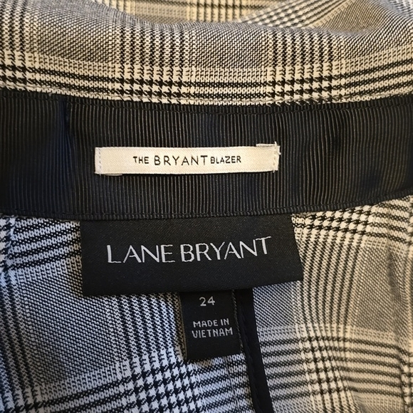 NWOT Lane Bryant The Bryant Blazer Plaid Blazer - Picture 7 of 9